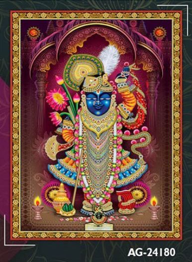 Glitter Outdoor 18x24 Krishna Ceramic Poster Tiles