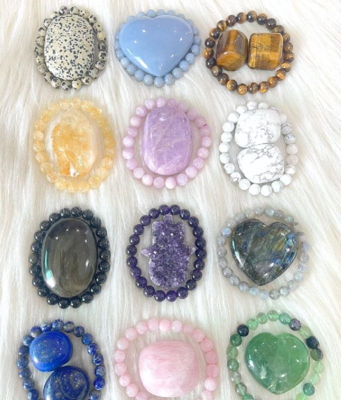 Wholesale Lot 5 Pcs Natural Random Crystal Bracelets | eBay