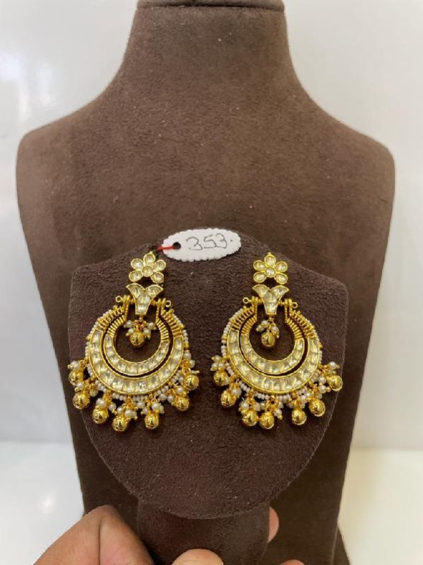 MJ-E-353 Yellow Earrings