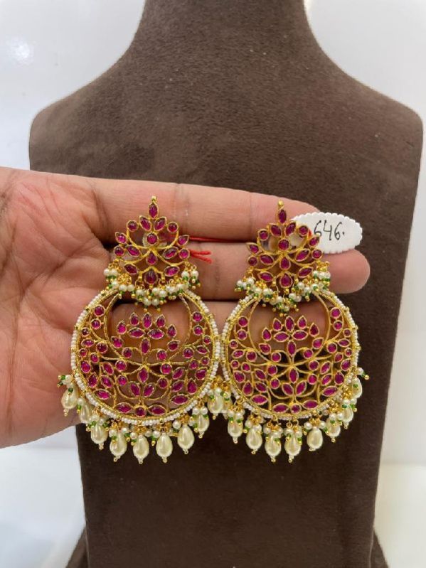 Ruby hot sale earrings price