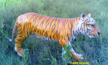 FRP Tiger Statue