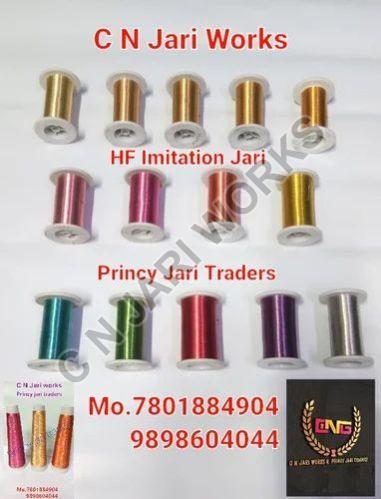 Polyester Half fine Imitation Zari