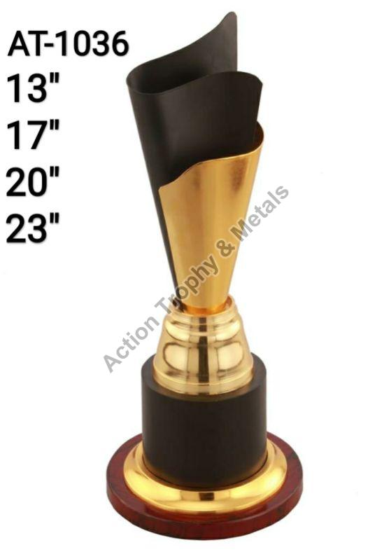 13 Inch Black Cone Trophy