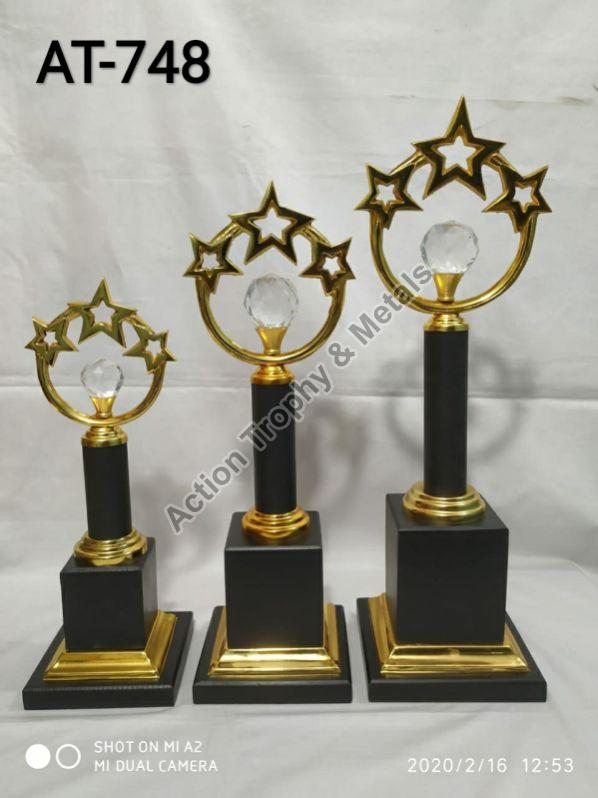 16 Inch Round Group Star Trophy