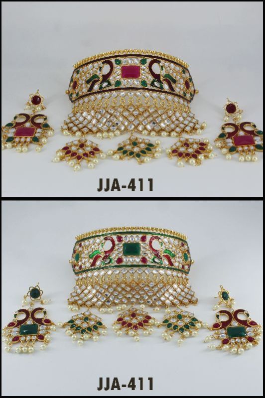 JJA-411 Rajputi Necklace Set