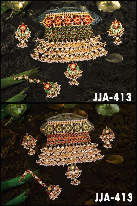 JJA-413 Rajputi Necklace Set