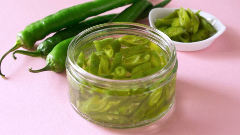 Canned Green Chilli