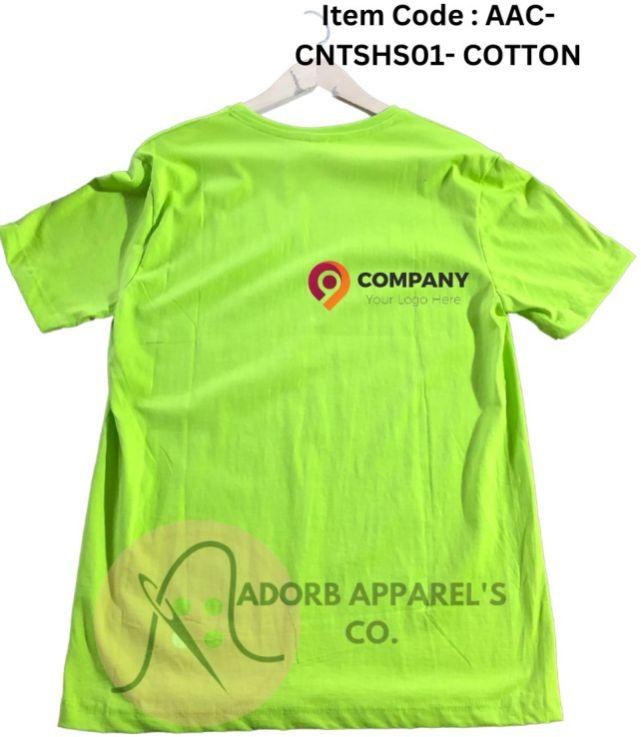 Office Cotton Round Neck T-Shirt