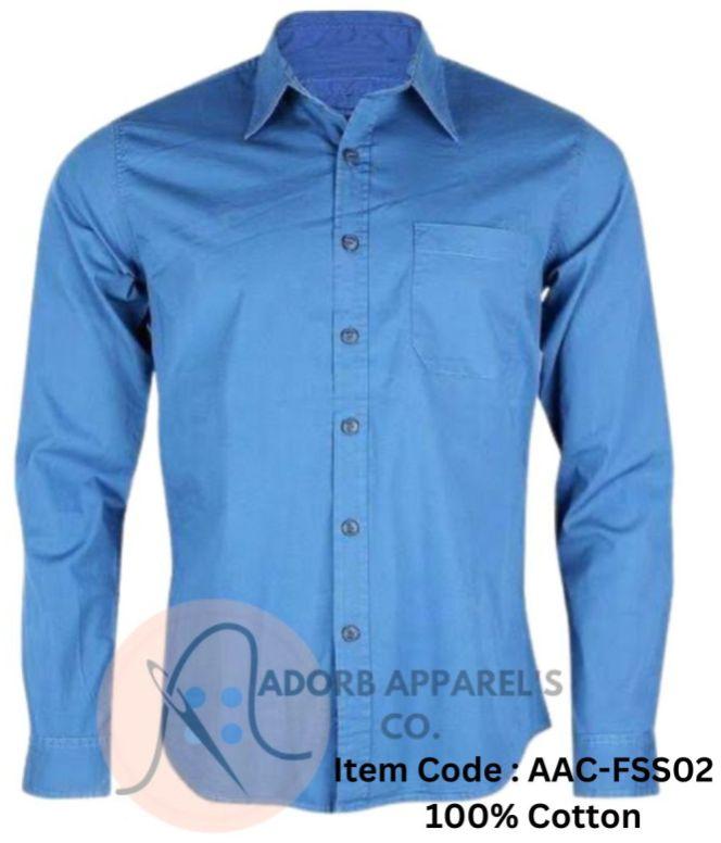 Office Full Sleeve Poly Cotton Shirt