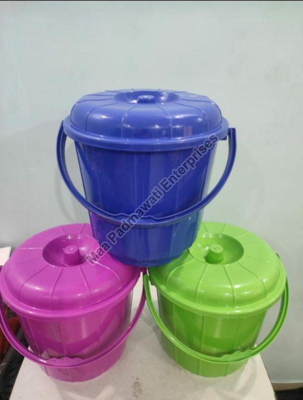 Plastic Bucket with Lid