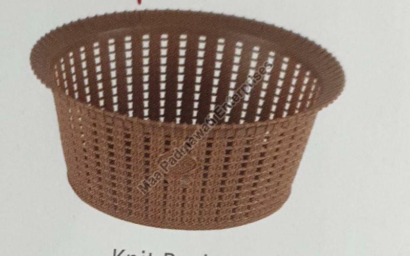 Plastic Knit Laundry Basket