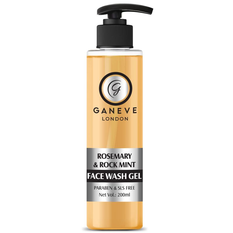 Ganeve London Rosemary and Rock Mint Face Wash Gel