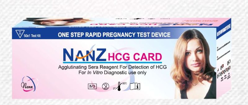 Nanz One Step Rapid Pregnancy Test Device