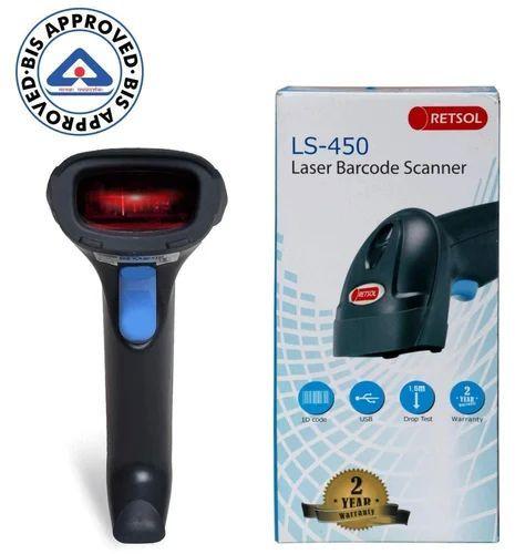 Retsol LS 450 Laser Barcode Scanner