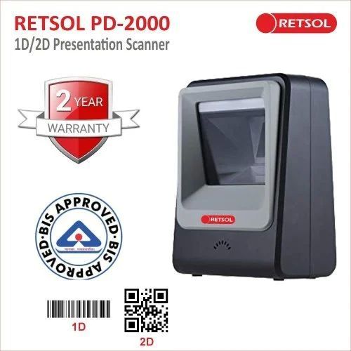 Retsol PD-2000+ 1D-2D Barcode Scanner
