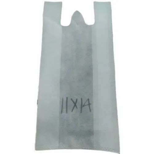 Plain 11 X 14 W Cut Non Woven Carry Bag