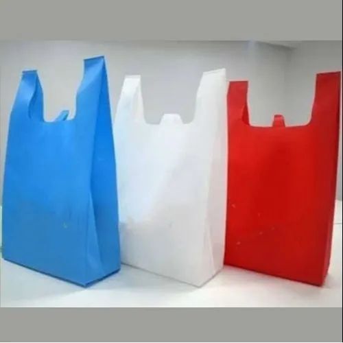 Plain 8 x 12 x 16 W Cut Non Woven Carry Bag