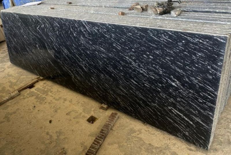 Bagheera Black Granite Slab