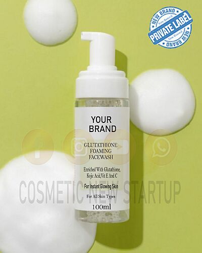 Glutathione Foaming Face Wash