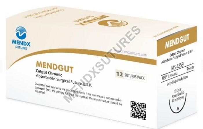 MENDGUT Catgut Chromic Absorbable Surgical Sutures