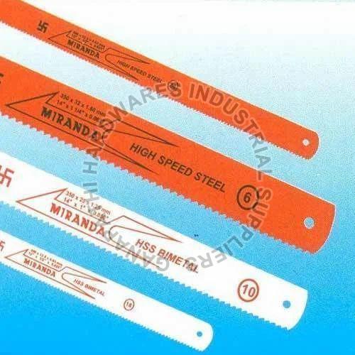 Wholesale Miranda Hss Hacksaw Blade Supplier from Hosur India