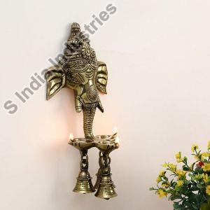 Brass Deepak Wall Hanging