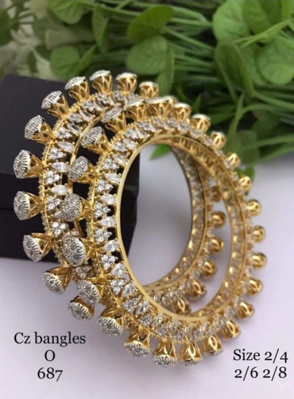 Cubic Zirconia Bangles