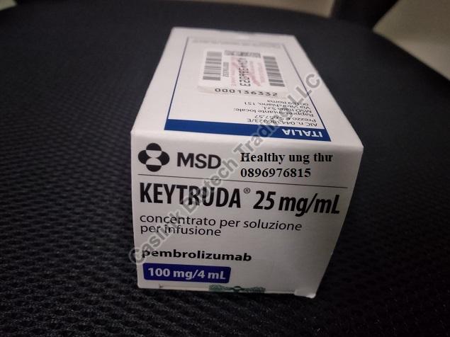 KEYTRUDA (PEMBROLIZUMAB) 100 mg / 4 mL vial