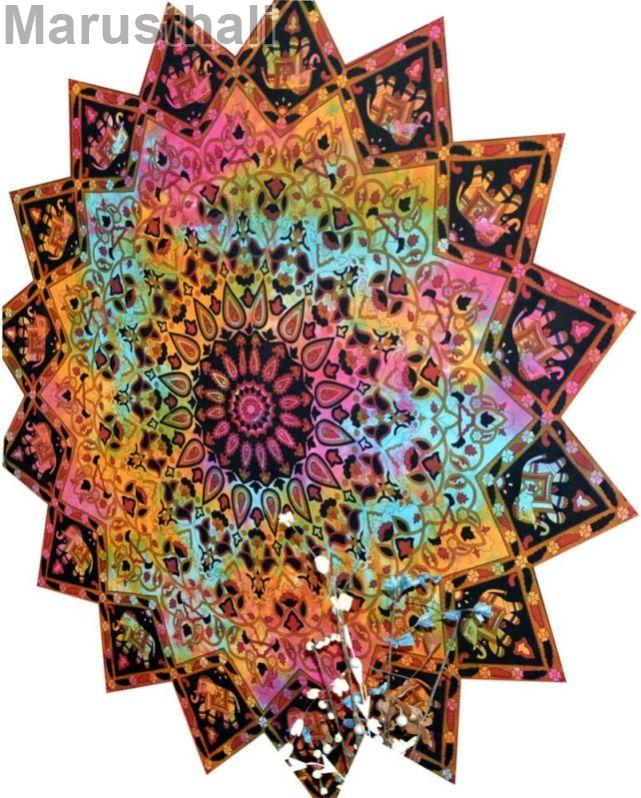 Hippy Gypsy Mandala Tapestry