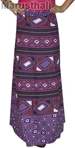 Ladies Purple Hippie Gypsy Skirt