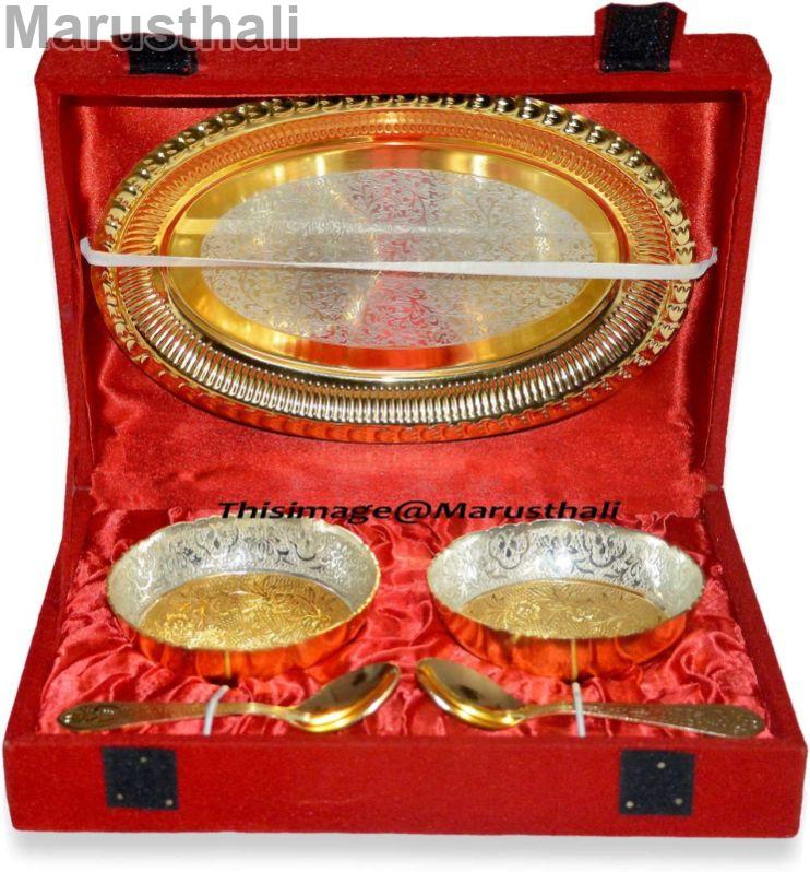 MBRS00055 Brass Bowl Set