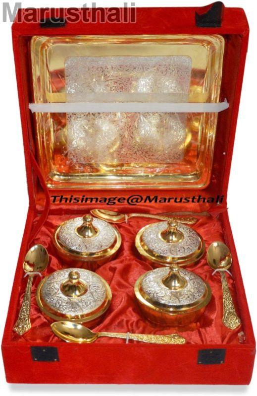 MBRS00063 Brass Bowl Set