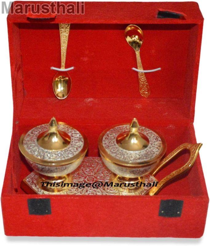MBRS00065 Brass Bowl Set
