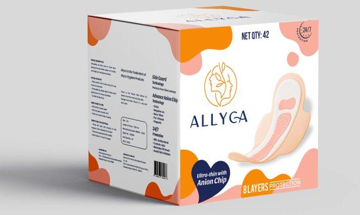 Ultra Thin with Anion Chip Sanitary Pad