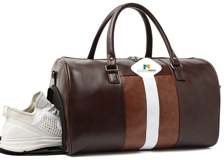 Brown Travel Duffle Bag