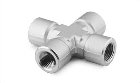 Instrumentation Pipe Female Cross