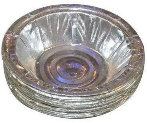 Disposable Silver Paper Bowls