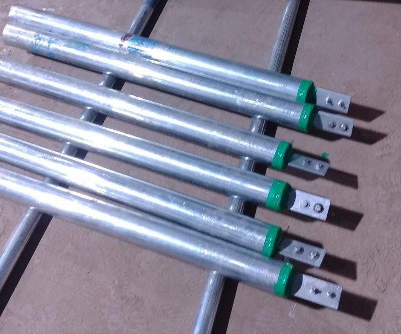 Galvanized Iron and Copper Bonded Earthing Electrode