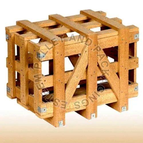 Industrial Wooden Packaging Crate