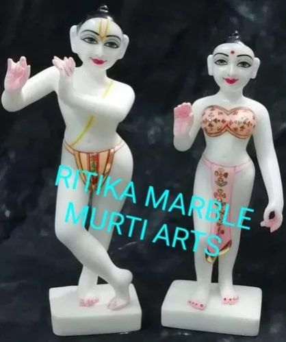 Marble Radha Krishna Statues