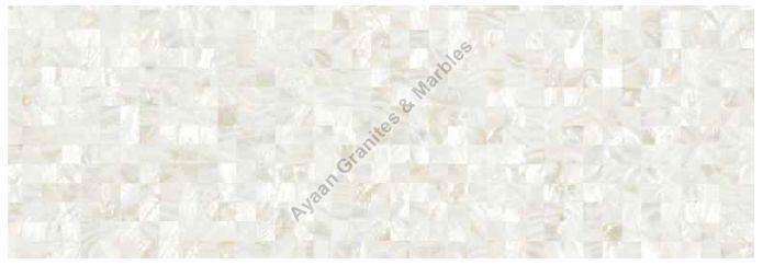 White MOP Stone Slab