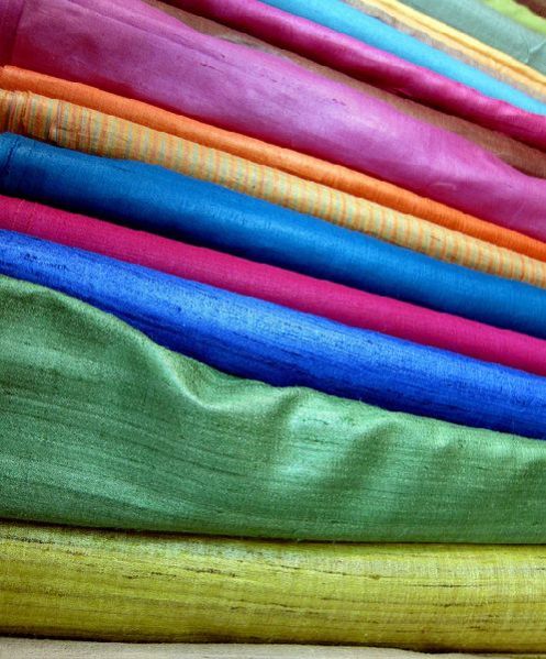 Tussar Silk Fabric