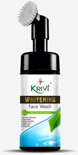 Krivi Whitening Face Wash with Face Brush