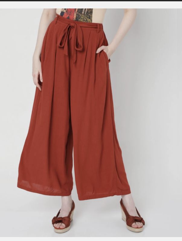 Buy Women's Palazzos With Extra Flare Online| The Feel Good Studio
