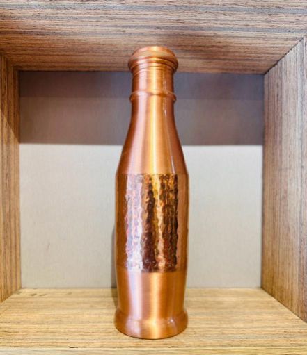 Beach Hammered Copper Water Bottle
