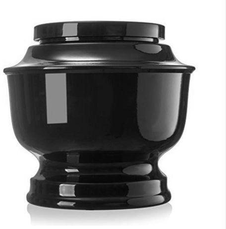 Black Cremation Urn