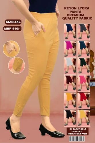 Ladies Rayon Pants - Manufacturer Exporter Supplier from Ahmedabad India