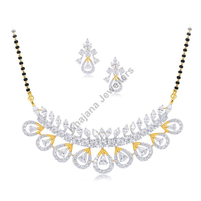 Ashwini Diamond Mangalsutra Set