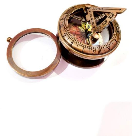 craple Antique Brass Poem Pocket Compass at best price in Roorkee
