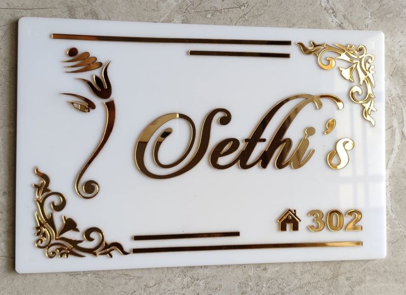 Acrylic Name Plates